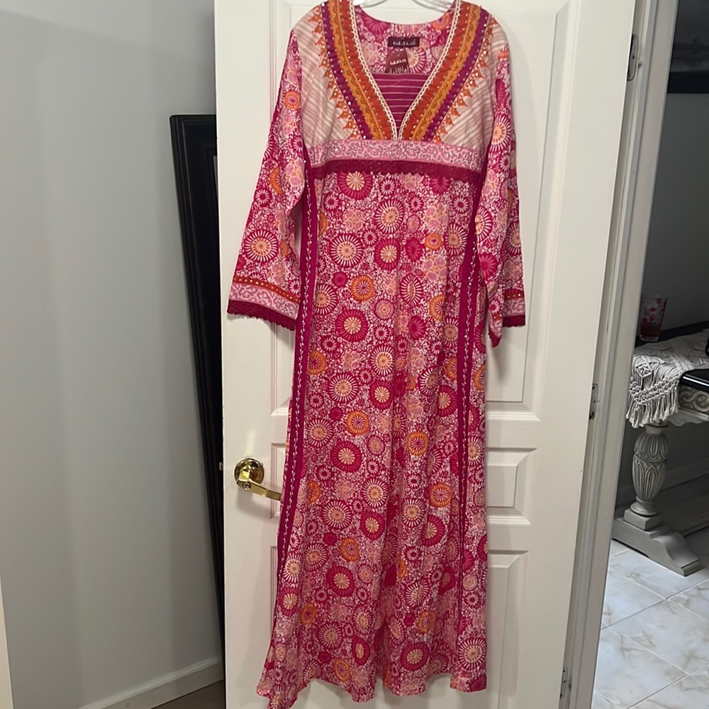 Long wide, dress